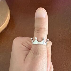 James Avery princess crown ring